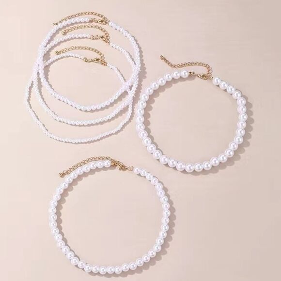 Pearl Beaded Necklaces Women's Fashion Jewelry - Picture 2 of 10